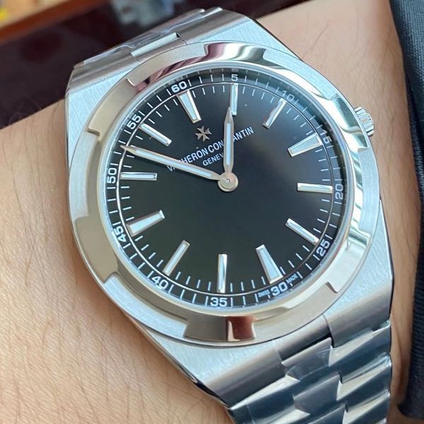 XF Factory Vacheron Constantin   Overseas 1比1复刻高仿手表海外超薄2000v黑面