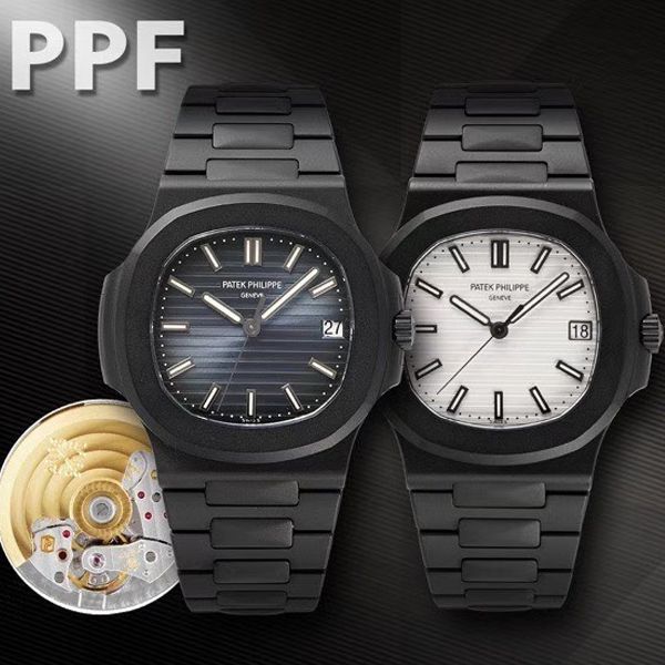 PPF Factory V4 DCL版(金刚石碳涂层 watchcase )真正意义上的 PATEK PHILIPPE 超级 Nautilus 