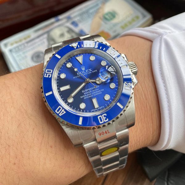 N Factory V10版 Rolex 蓝水鬼 Submariner 型一比一高仿手表116619LB-97209 wrist watch 