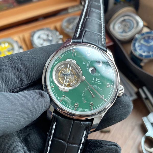 BBR Factory  IWC 一比一 top 高仿 Tourbillon 手表IW590110 wrist watch 