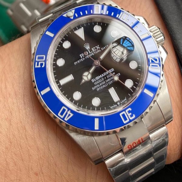 【 Video analysis 】EW Factory  Rolex 41毫米蓝水鬼一比一复刻高仿手表m126619lb-0003 wrist watch 