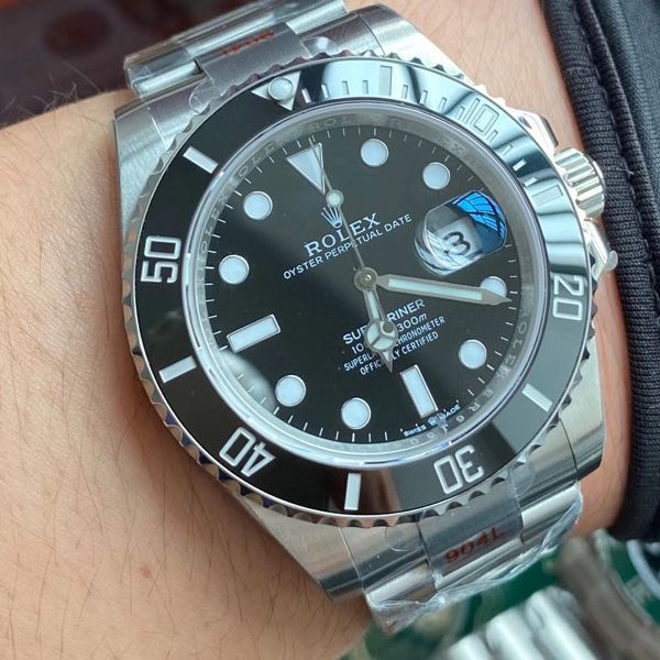 【 Video analysis 】EW Factory  Rolex 专柜新款41毫米 Submariner  top 高仿1比1精仿手表m126610ln-0001 wrist watch 