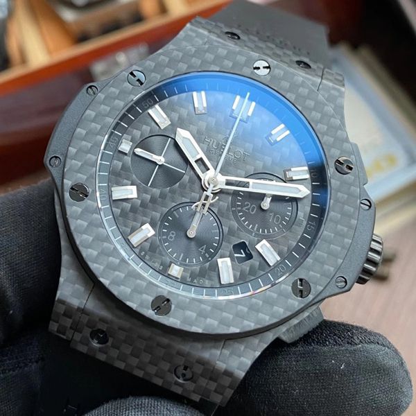 【 Video analysis 】V6 Factory  hublot BIG BANG big bang  carbon fiber 301.QX.1724.RX wrist watch 