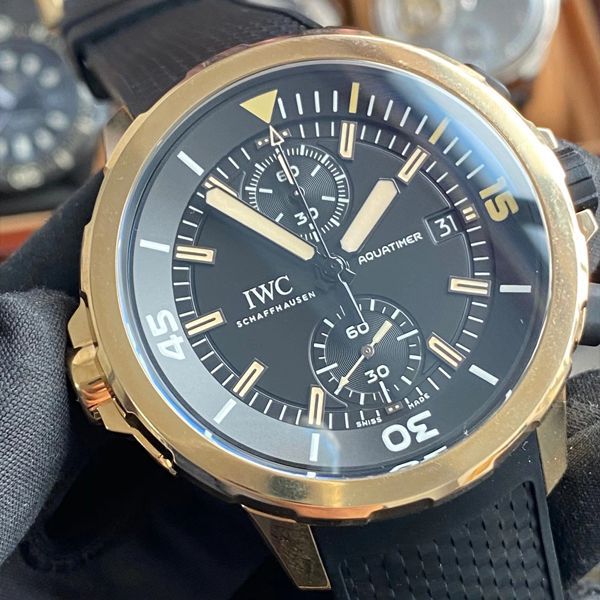 V6 Factory  IWC 海洋计时1比1 top 复刻高仿手表IW379503青铜达尔文探险之旅特别版V2