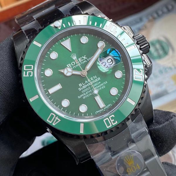 V6Factory2020年跨年力作～ Rolex BLAKEN 改装 copy customized  Submariner 手表