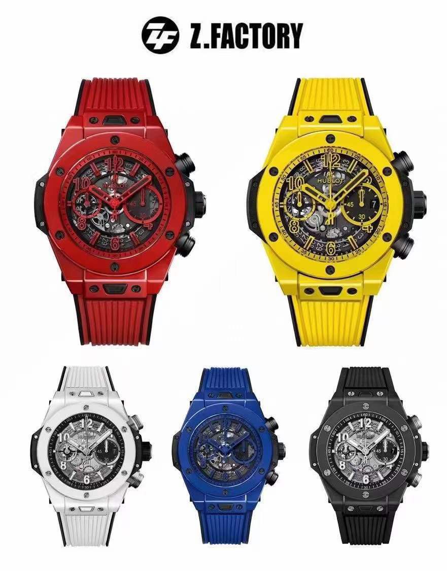  Video analysis ZF top 复刻高仿彩色 Composite  hublot BIG BANG系列441.HX.1170.RX，441.CY.471Y.RX wrist watch 