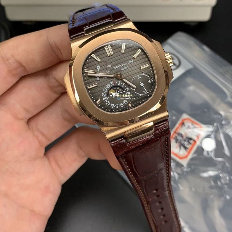 PPF/ZF Factory 一比一 top 复刻高仿手表 PATEK PHILIPPE V2真动能 Nautilus 5712R-001，5712/1R-001金壳