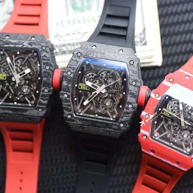 Soinc Factory 一比一复刻高仿手表 RICHARD MILLE RM35-02全自动机械缕空 wrist watch 终极版本