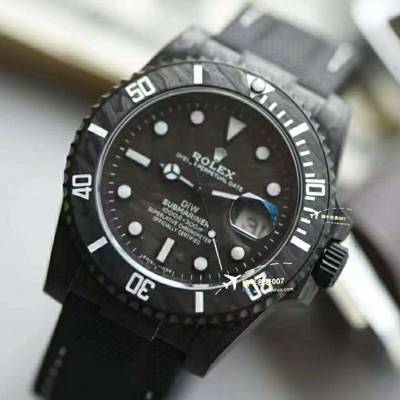 VS Factory 市场最高版本最新最轻 Rolex Rolex carbon fiber Carbon Sea-Dweller水鬼系列高仿 wrist watch 