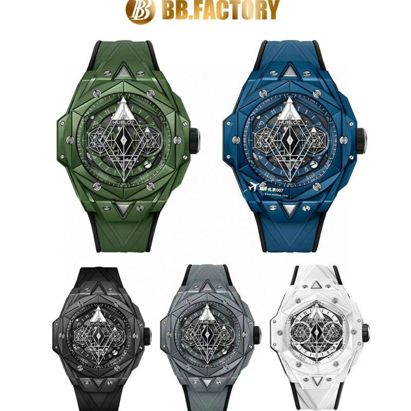 BBF Factory  hublot SANG BLEU II刺青二代 top 复刻高仿手表418.CX.1114.RX.MXM20，418.HX.2001.RX.MXM21，418.GX.5207.RX.MXM22，418.EX.5107.RX.MXM21