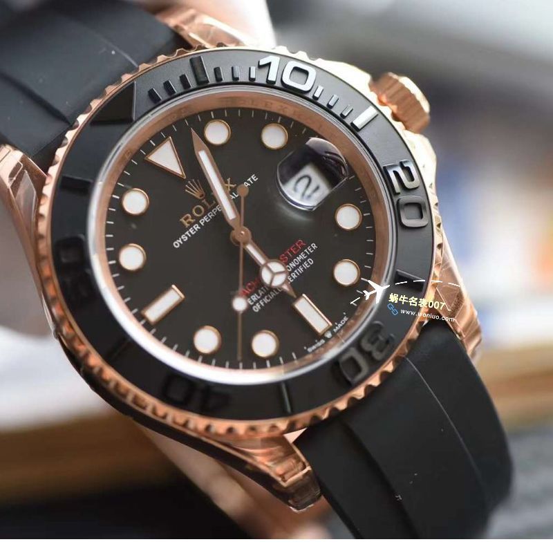 【 Video analysis 】VS Factory  Rolex  Yacht-Master 40毫米玫瑰金超A高仿手表m126655-0002 wrist watch 