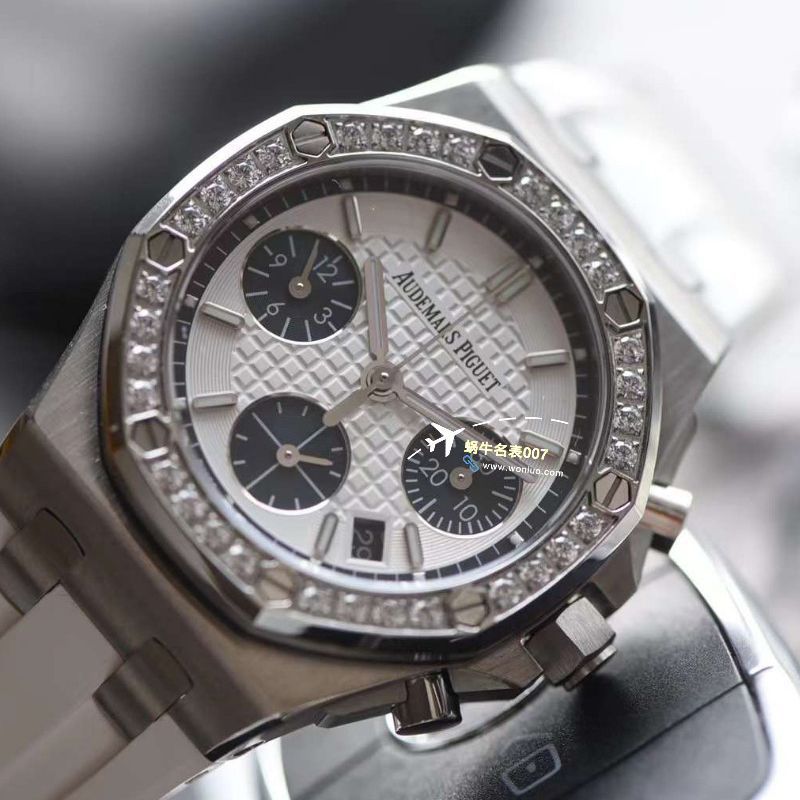 【 Video analysis 】APF Factory Audemars Piguet  Royal Oak Offshore 一比一高仿女手表26231ST.ZZ.D010CA.01，26231OR.ZZ.D003CA.01 wrist watch 