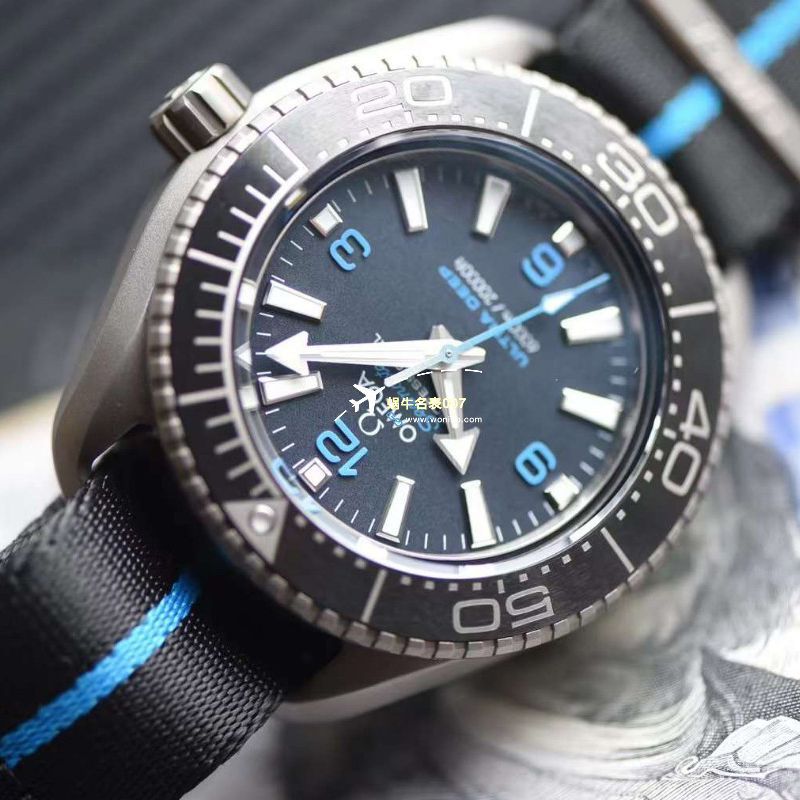 【 Video analysis 】VS Factory 复刻高仿全钛OMEGA Seamaster 6000米海王215.92.46.21.01.001 wrist watch 