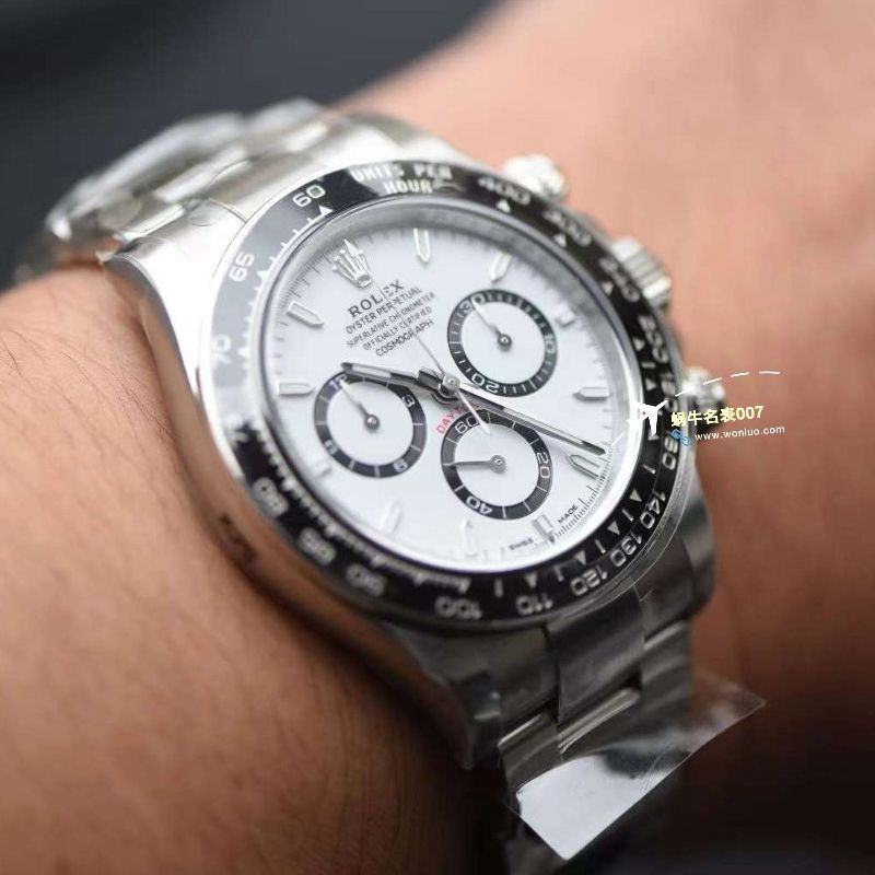 clean Factory c Factory 超A高仿复刻手表 Rolex  Cosmograph Daytona  Ditongna 新款4131 Movement 熊猫迪水泥灰m126500LN-0001，m126519ln-0006 wrist watch 