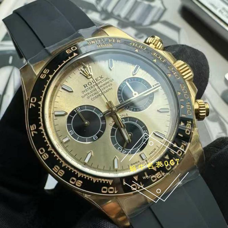 clean Factory 一比一复刻手表 Rolex 高仿余文乐4131 Ditongna m126518ln-0012