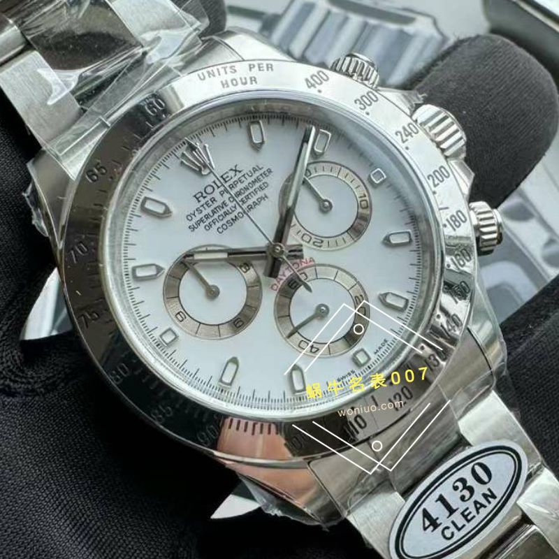 clean Factory  Rolex  Ditongna 一比一复刻高仿1手表16520-78590 白钢迪