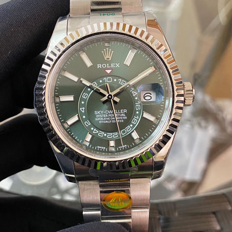 ZF Factory  Rolex 纵航者型Sky-Dweller 复刻高仿天行者m336934-0002 wrist watch 