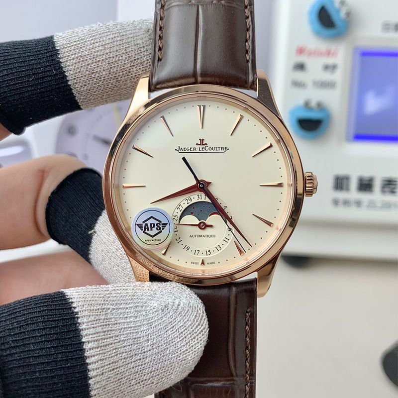 APS Jaeger-LeCoultre 月相大师系列一比一高仿1362511 wrist watch 