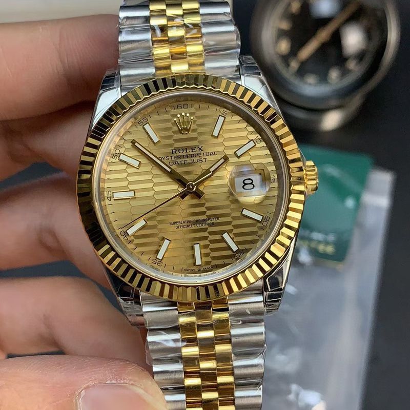 VS Rolex   Datejust 系列m126333-0022水波纹复刻高仿 wrist watch 