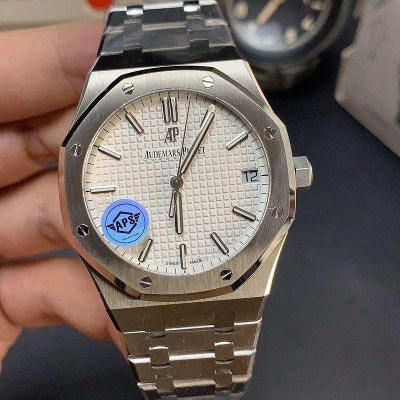 APS复刻高仿Audemars Piguet 皇家橡树系列15500ST.OO.1220ST.04 wrist watch 