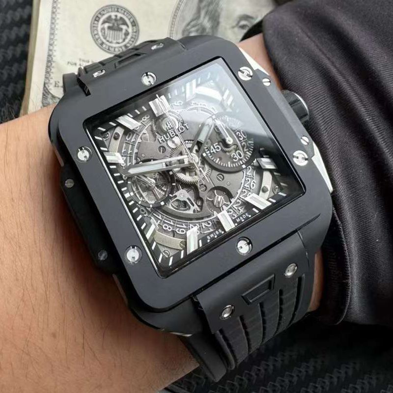 BBF hublot 恒宝SQUARE BANG UNICO Composite 821.CI.0170.RX超A复刻高仿 wrist watch 