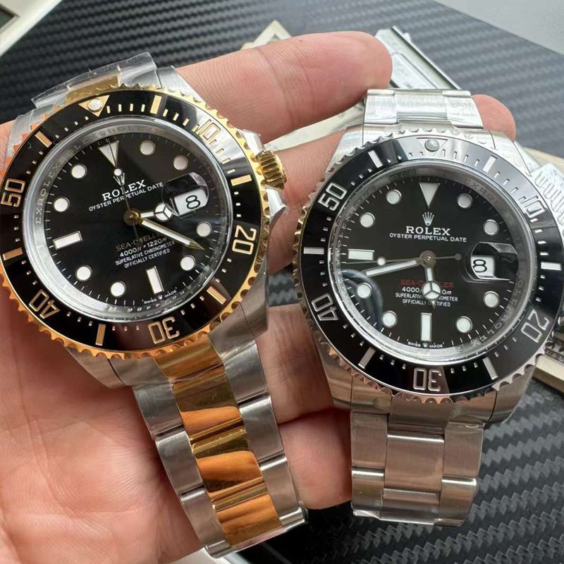  Video analysis VS Rolex 海使型 top 复刻高仿手表小鬼王单黄m126603-0001 wrist watch 