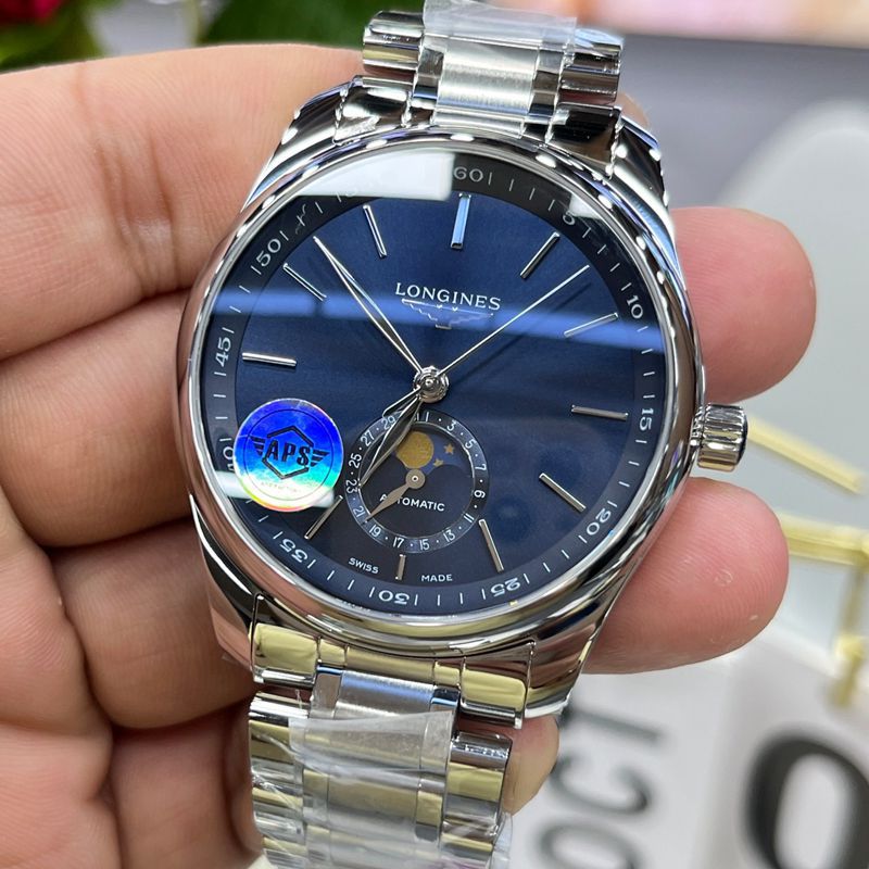 APS Longines 名匠月相 top 复刻高仿手表L2.909.4.92.6 wrist watch 