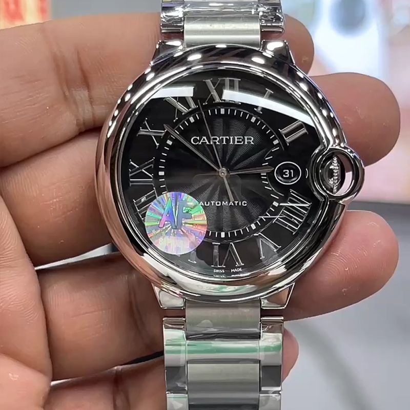 AF Cartier  蓝气球42毫米男装 top 复刻高仿手表W6920042 wrist watch 