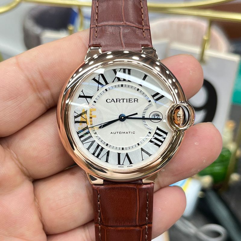 AF Cartier  蓝气球男款42毫米 Best 的复刻高仿手表WGBB0030 wrist watch 