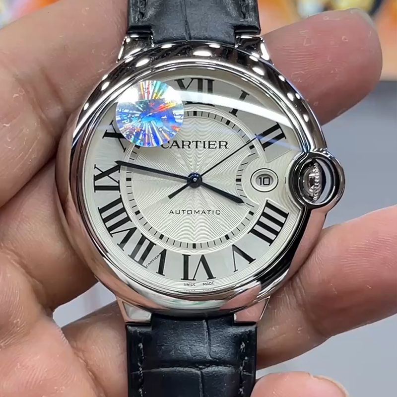 AF Cartier  蓝气球男款系列复刻高仿手表W6901351 wrist watch 