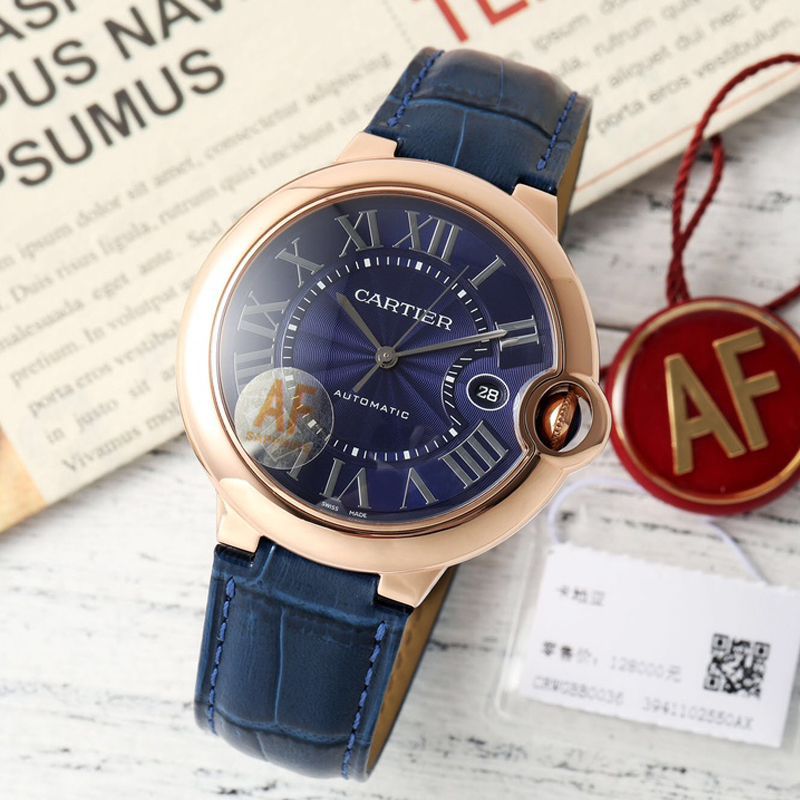 AF Factory  Cartier  蓝气球42MM男装复刻高仿手表WGBB0036 wrist watch 