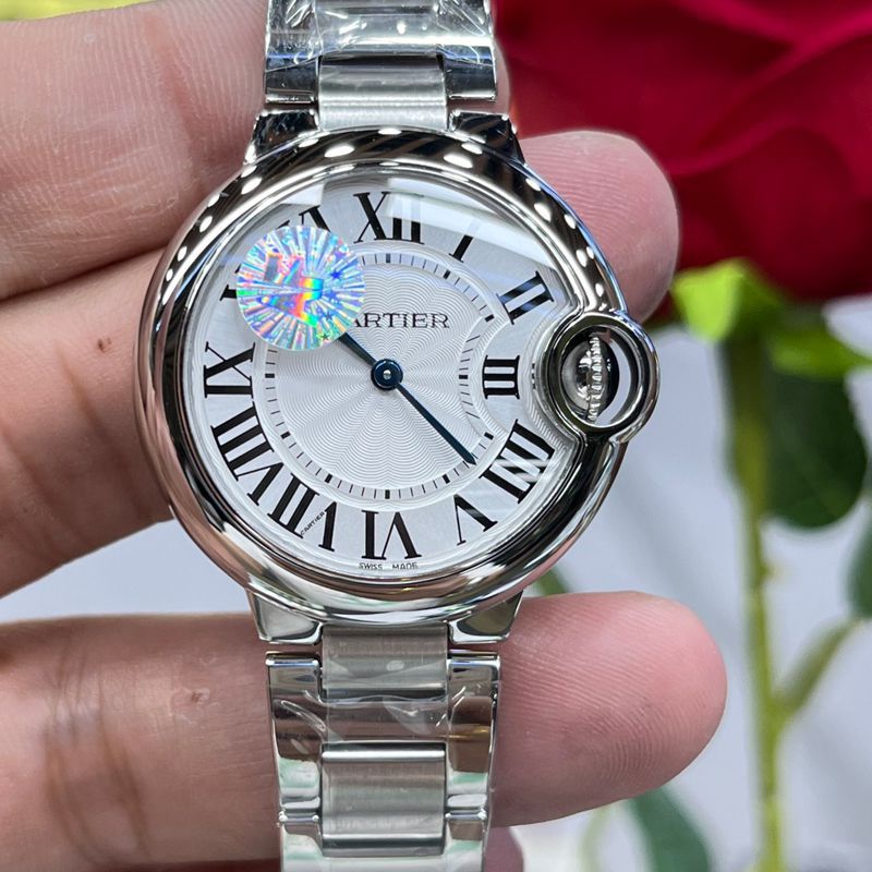 AF Cartier  蓝气球33毫米石英女手表一比一复刻高仿W6920084，WSBB0034，W6920086 wrist watch 