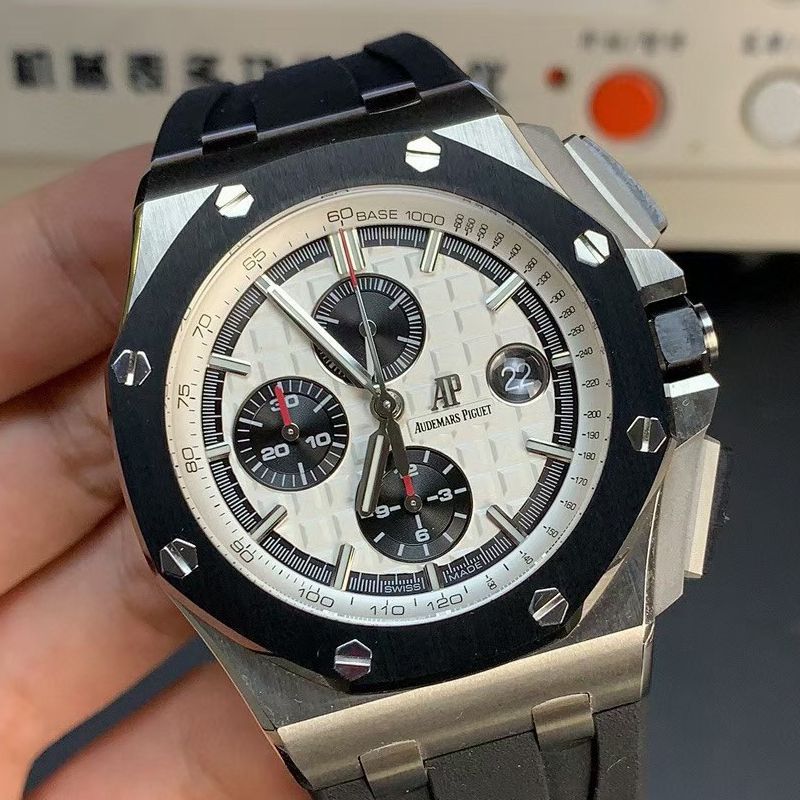 APF Factory Audemars Piguet 熊猫 Royal Oak Offshore 超A复刻高仿26400SO.OO.A002CA.01 wrist watch 