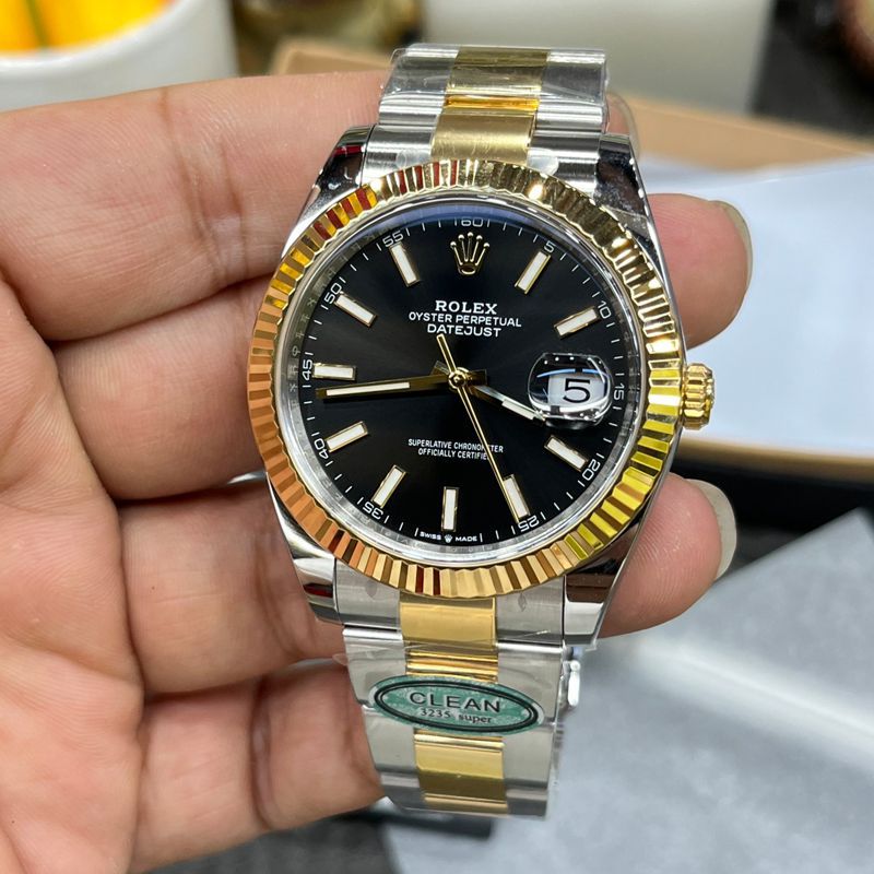 C Factory  Rolex 41毫米 Datejust 超A复刻高仿手表m126333-0013 wrist watch 