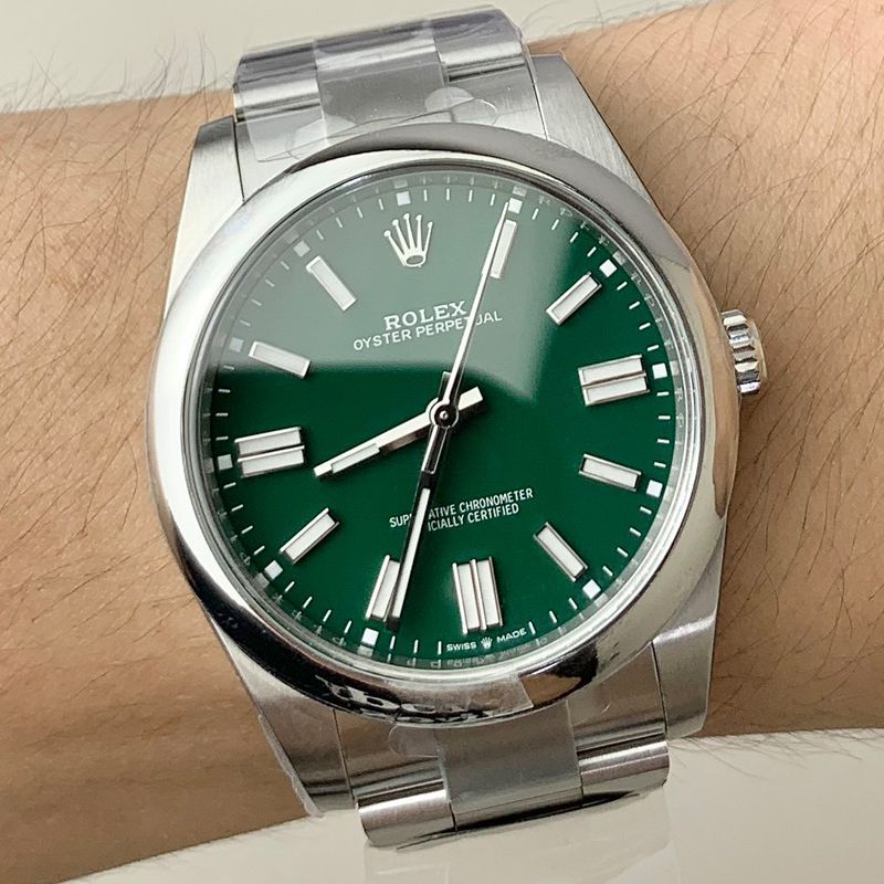 clean Factory  Rolex  oyster perpetual 动41毫米复刻高仿手表系列m124300-0005 wrist watch 