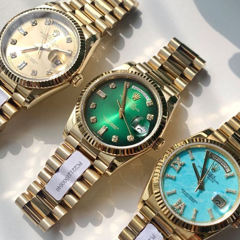 顶配 copy customized  Rolex  Day-Date 型复刻高仿m128238-0008 wrist watch 