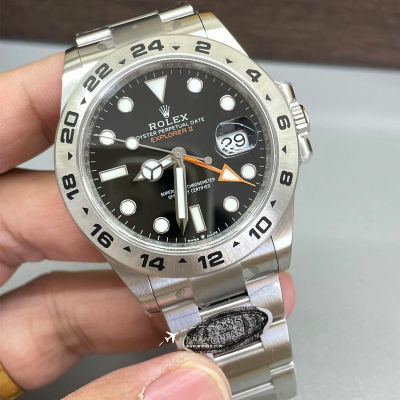 clean Factory  Rolex 探险家型二代m226570-0002 top 复刻高仿手表