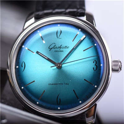 【YL Factory 出品】glashuette original原创超A高仿20世纪复古系列1-39-52-09-02-01 男士机械手表