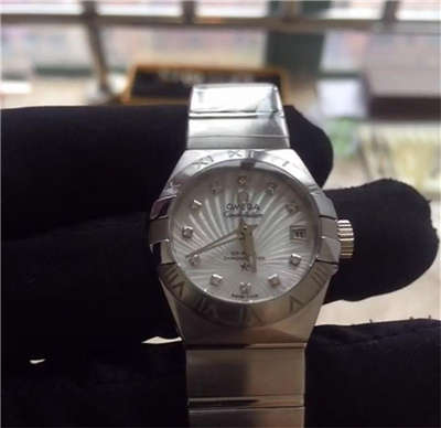 【HBBV6 Factory 1:1超A高仿手表】OMEGA Constellation 系列123.10.27.20.55.001女士 wrist watch 