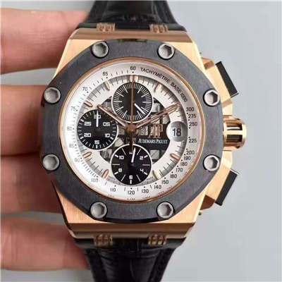 【JF Factory 超A高精仿手表】Audemars Piguet  Royal Oak Offshore 系列26078RO.OO.D002CR.01 wrist watch 