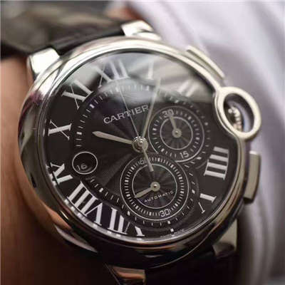 【独家视频测评OF Factory 一比一超A高仿手表】 Cartier  蓝气球系列W6920052 wrist watch 