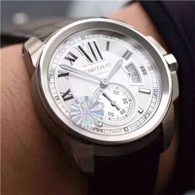 【独家视频解析JF一比一超A高仿手表】 Cartier  CALIBRE DE  Cartier 卡历博系列W7100013 wrist watch 