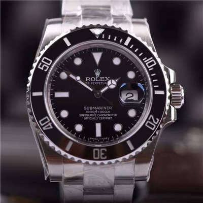 【独家视频测评N Factory V7版本】1:1超A高精仿手表 Rolex  Submariner 型系列116610LN-97200 《 Submariner 》 