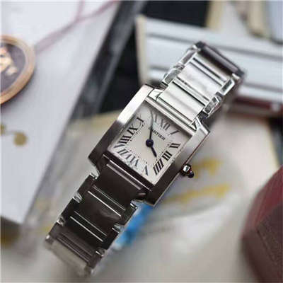 【独家视频测评A8 Factory 1:1超A高精仿手表】 Cartier  坦克系列W51008Q3女表