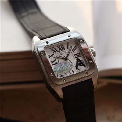 【独家视频测评HBBV6 Factory 一比一超A高仿手表】 Cartier   Santos 系列W20126X8 女士机械 wrist watch 