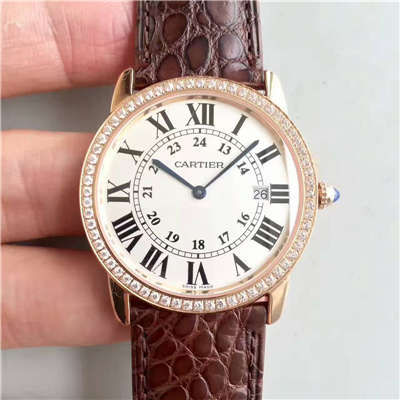 【K11 Factory 一比一超A高仿手表】 Cartier  RONDE DE  Cartier 系列WR000351/WR000651 wrist watch 