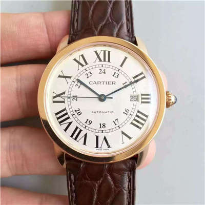 【A8 Factory 出品1:1超A高仿手表】 Cartier  RONDE DE  Cartier 系列W6701009 wrist watch 