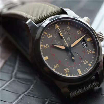 【独家视频测评】V6 Factory 一比一超A精仿手表 IWC  TOP GUN MIRAMAR海军空战部队MIRAMAR  wrist watch 系列IW388002