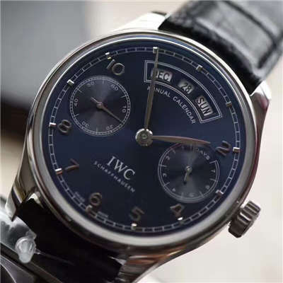 【独家视频测评YL Factory 一比一超A高仿手表】 IWC 葡萄牙系列年历IW503502 IWC 年历 wrist watch 