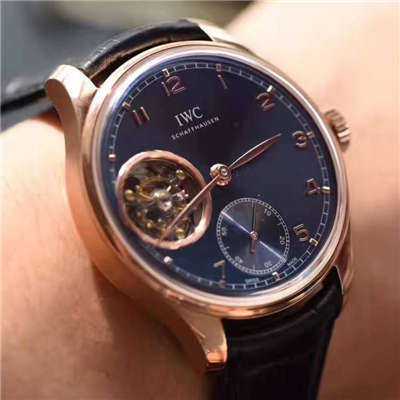 【独家视频测评YL Factory 1:1 top 复刻手表】 IWC 葡萄牙系列IW546305真 Tourbillon  wrist watch 